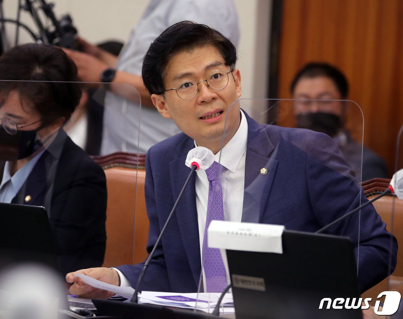 본문 이미지 - 조정훈 시대전환 의원. ⓒ News1 허경 기자