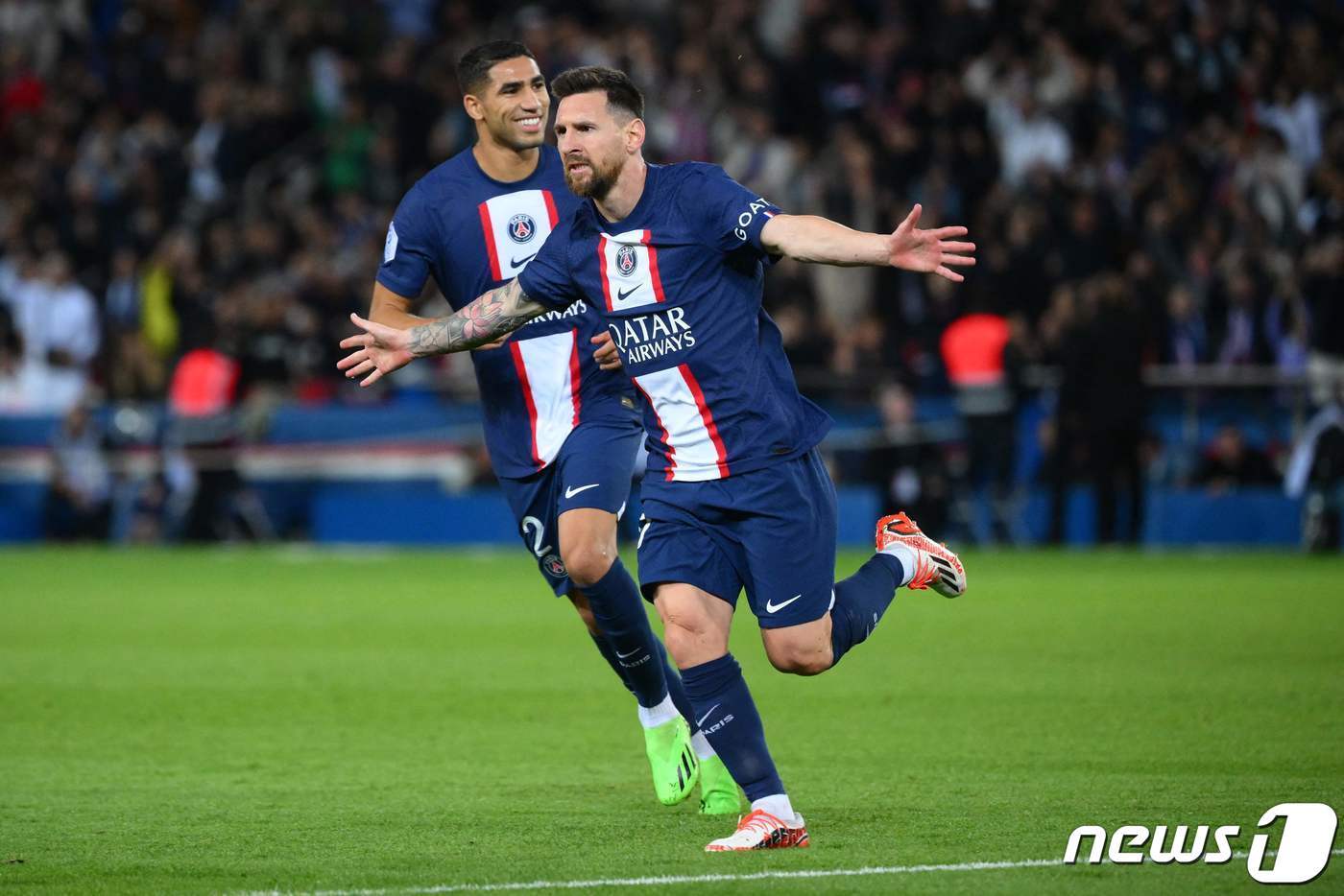 본문 이미지 - PSG의 공격수 리오넬 메시 ⓒ AFP=뉴스1