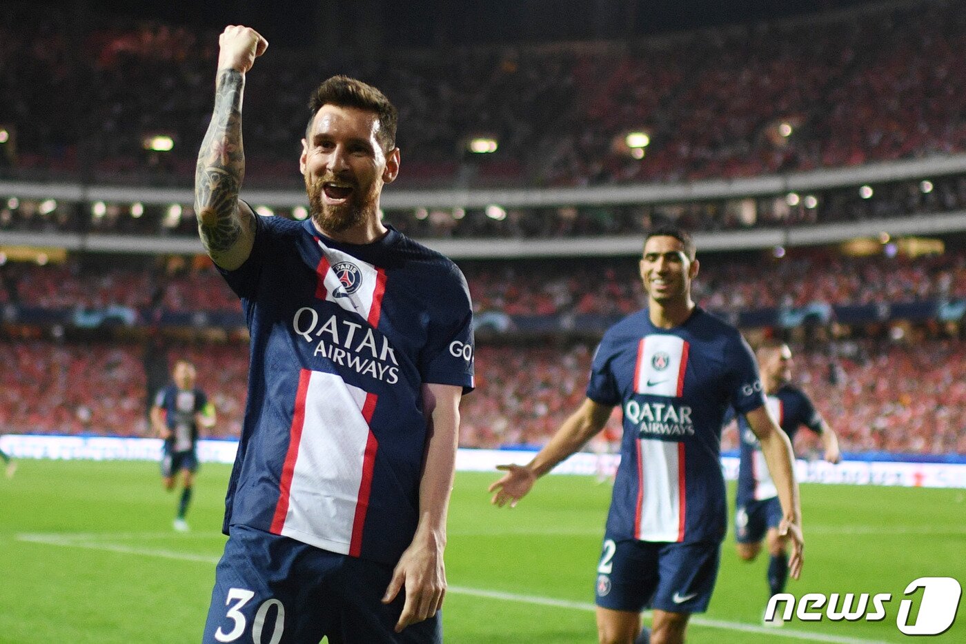 본문 이미지 - 파리 생제르맹의 리오넬 메시. ⓒ AFP=뉴스1