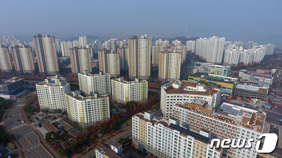경기 김포시에 있는 한 아파트단지 모습. 2022.11.10/뉴스1DB