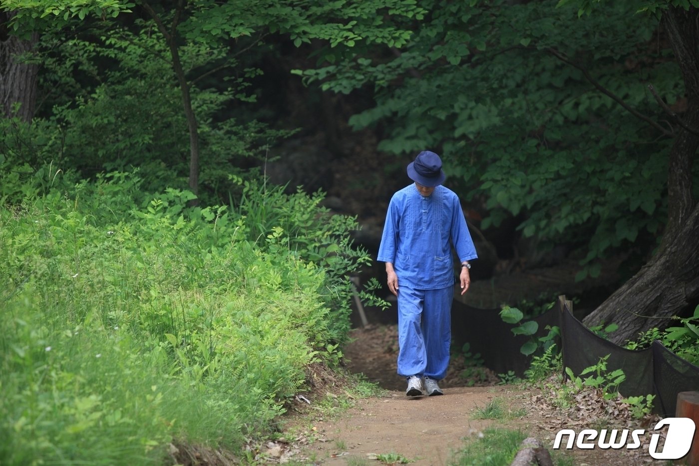 이시형 박사는 나이가 든다는 것은 시드는 것이 아닌 익어가는 것이라 말한다. 인생을 사는 슬기가 그만큼 쌓여간다는 의미다. 사진은 이 박사가 설립한 홍천 힐리언스 선마을에서의 모습.&#40;이시형 박사 제공&#41; 2022.11.10/뉴스1