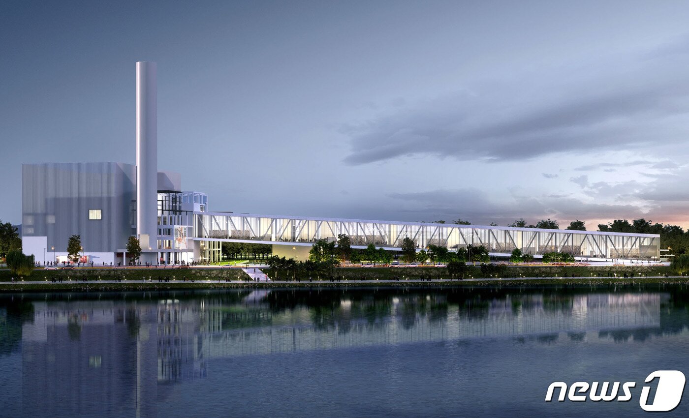 본문 이미지 - 광주 옛 상무소각장에 들어서는 '광주대표도서관' 조감도.(광주시 제공)2022.11.14/뉴스1 ⓒ News1