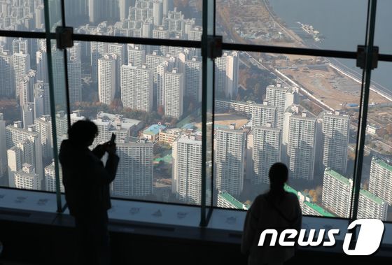 서울 아파트 단지 모습.© News1 안은나 기자