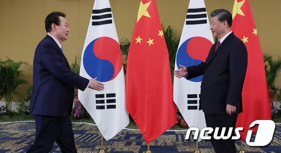 윤석열 대통령과 시진핑 중국 국가주석. (대통령실 제공)