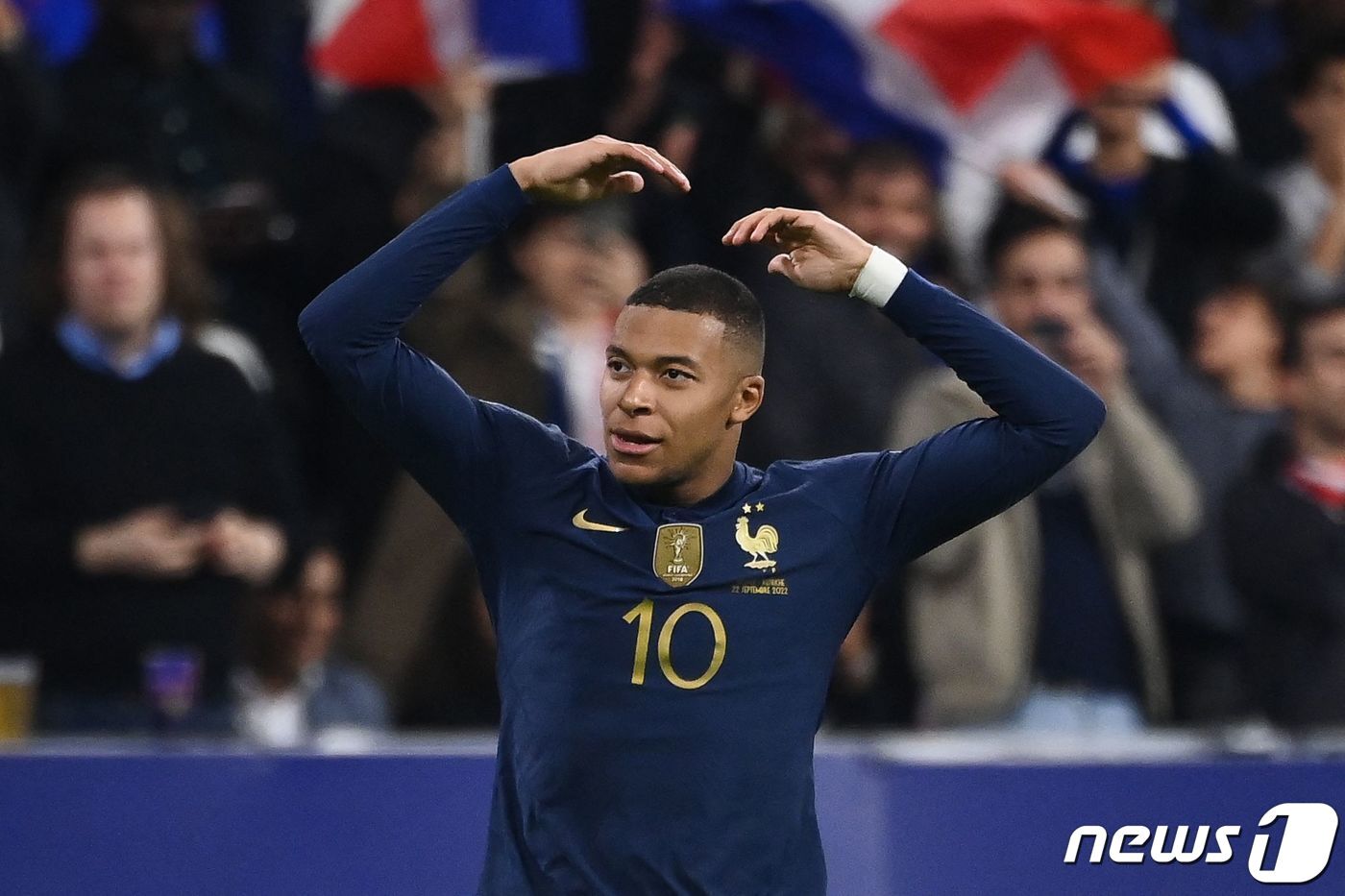 본문 이미지 - 프랑스 대표팀의 킬리언 음바페.  ⓒ AFP=뉴스1