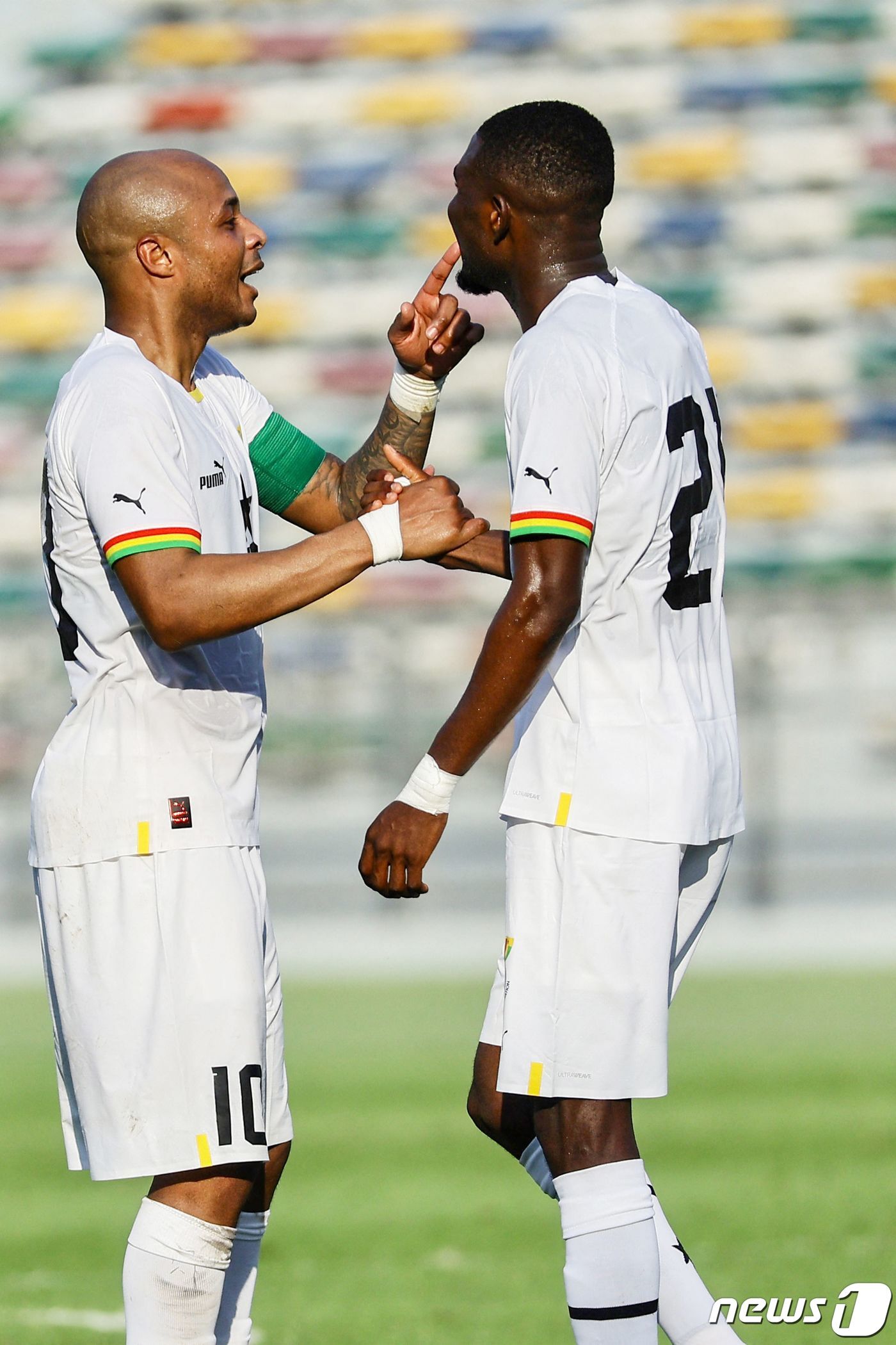 본문 이미지 - 가나 축구대표팀. ⓒ AFP=뉴스1