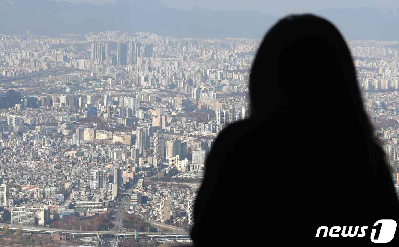 사진은 20일 오후 서울 시내 아파트 모습. 2022.11.20/뉴스1 © News1 김진환 기자