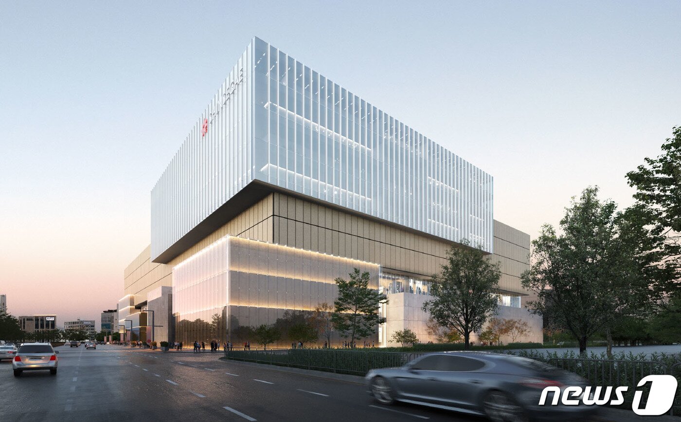 본문 이미지 - '광주신세계 아트앤컬처' 조감도(광주신세계 제공)