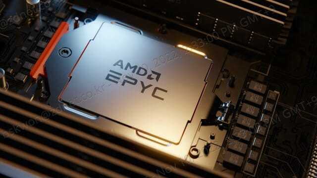 본문 이미지 - AMD 4세대 에픽 프로세서. (AMD 제공)