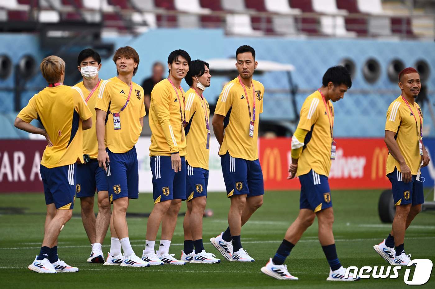 본문 이미지 - 일본 축구대표팀. ⓒ AFP=뉴스1