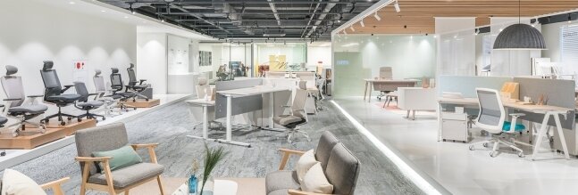 본문 이미지 - 퍼시스 서울본사 쇼룸(퍼시스 홈페이지 갈무리) 