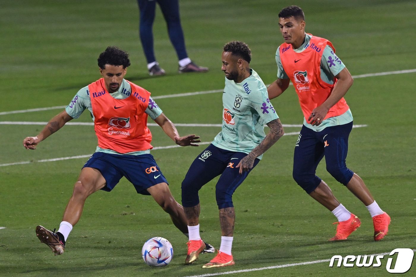 본문 이미지 - 브라질 대표팀의 네이마르. ⓒ AFP=뉴스1