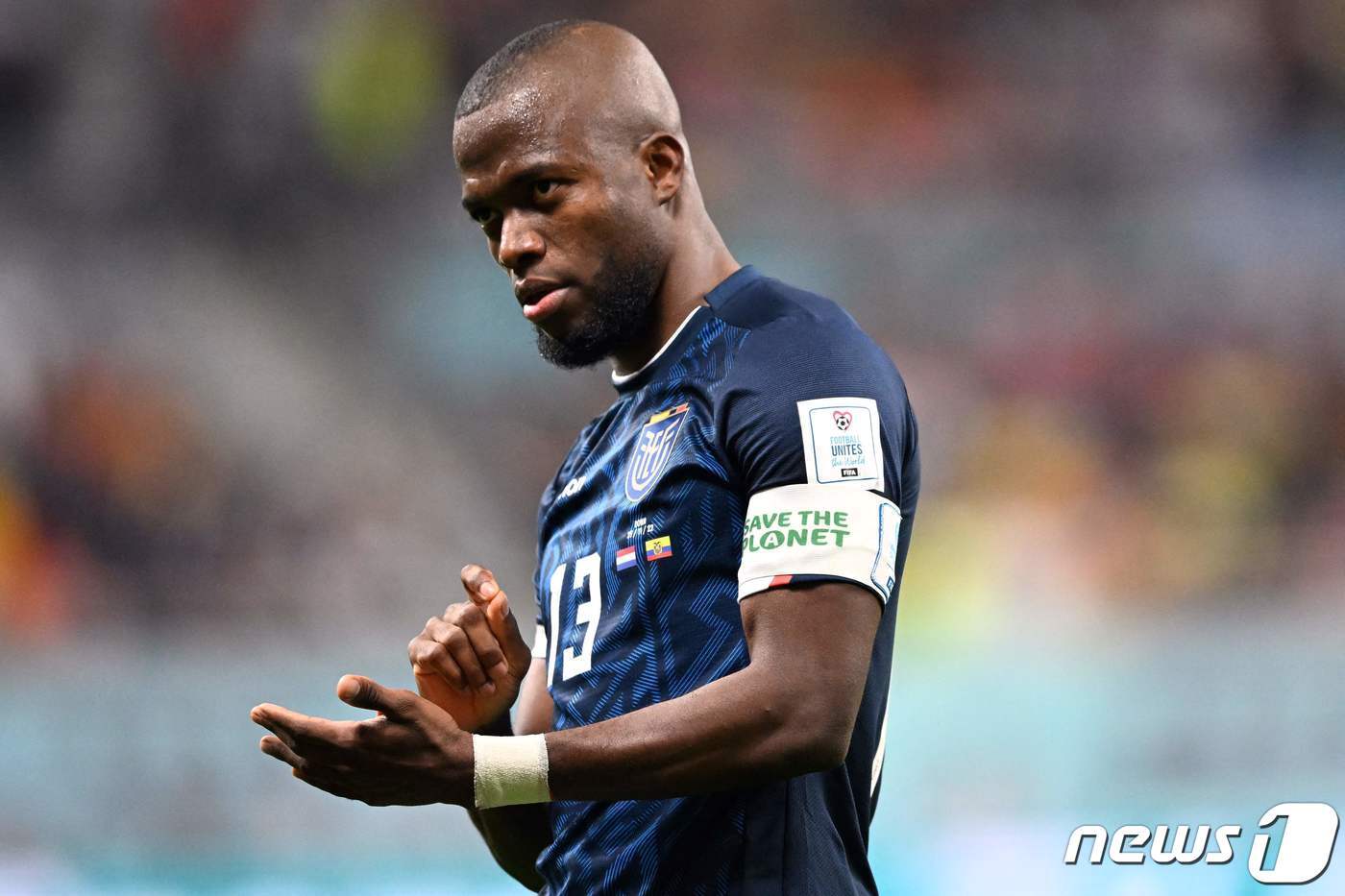 본문 이미지 - 에콰도르의 에네르 발렌시아. ⓒ AFP=뉴스1