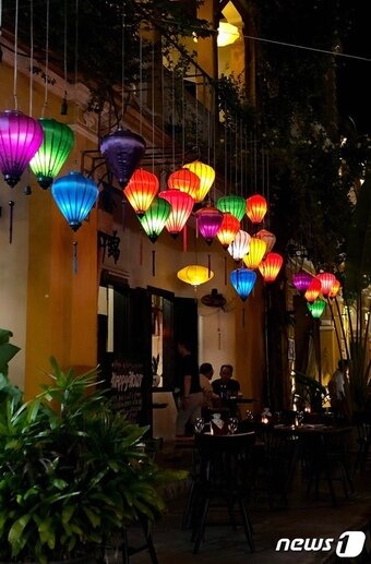 본문 이미지 - 호이안 밤거리ⓒ News1  