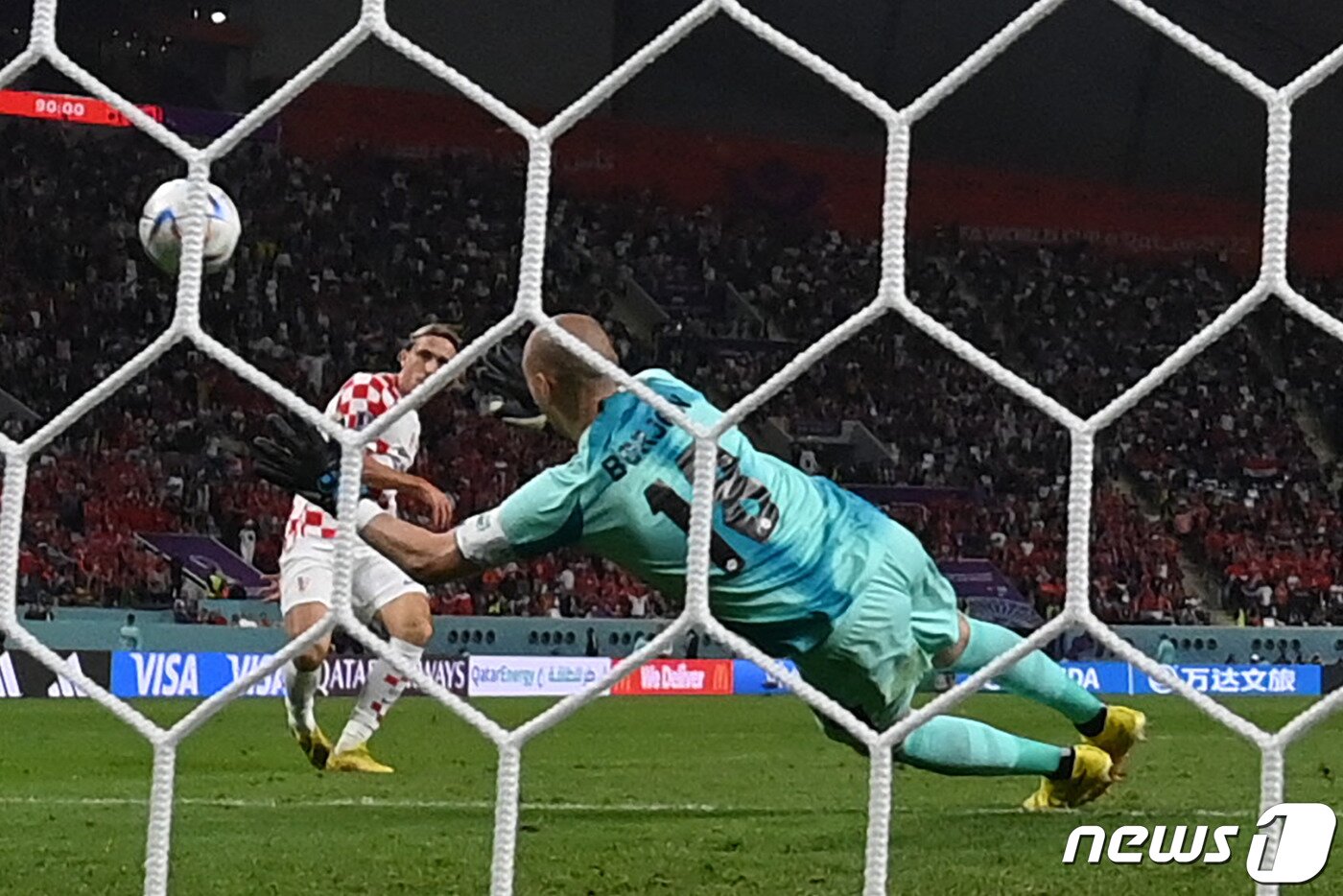 본문 이미지 - 캐나다를 꺾은 크로아티아 ⓒ AFP=뉴스1