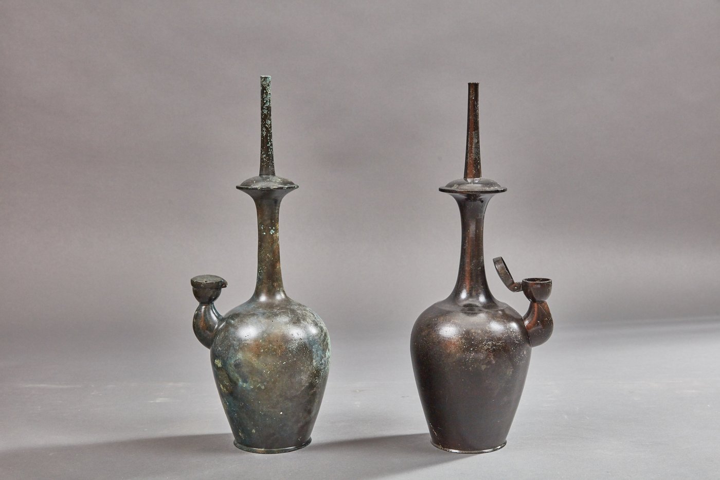 본문 이미지 - 삼척 흥전리 사지에서 출토된 청동정병. (문화재청 제공)