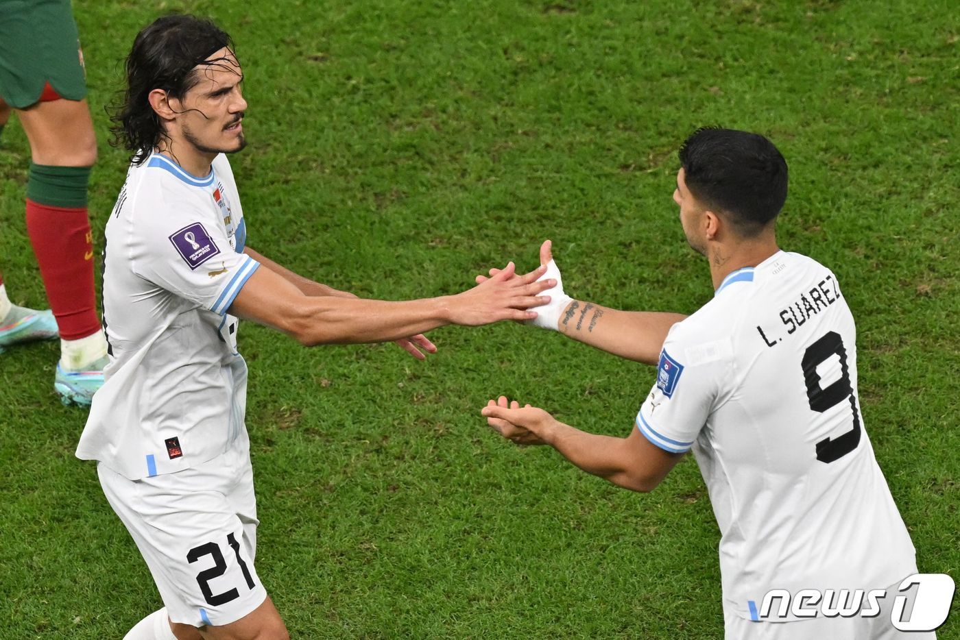 본문 이미지 - 우루과이가 가나의 발목을 잡아야 한국의 16강 진출이 가능하다. ⓒ AFP=뉴스1