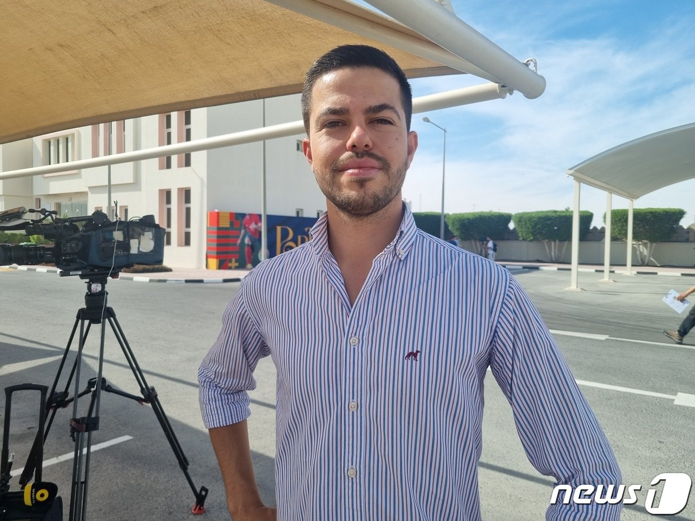 본문 이미지 - 포르투갈의 주앙 도밍고스 기자ⓒ News1 안영준 기자 