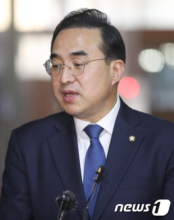 박홍근, 국회의장·여야 원내대표 회동 \'협상 결렬\'