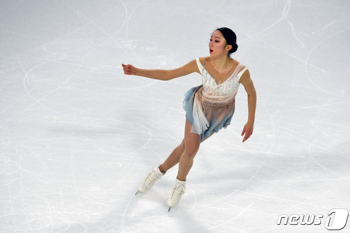 피겨스케이팅 여자 싱글의 김예림. ⓒ AFP=뉴스1