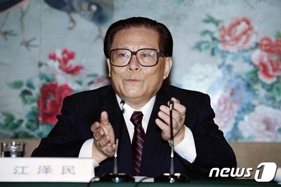 장쩌민 전 중국 국가주석. 백혈병 등으로 상하이에서 치료를 받다 향년 96세로 별세했다. © AFP=뉴스1 © News1 우동명 