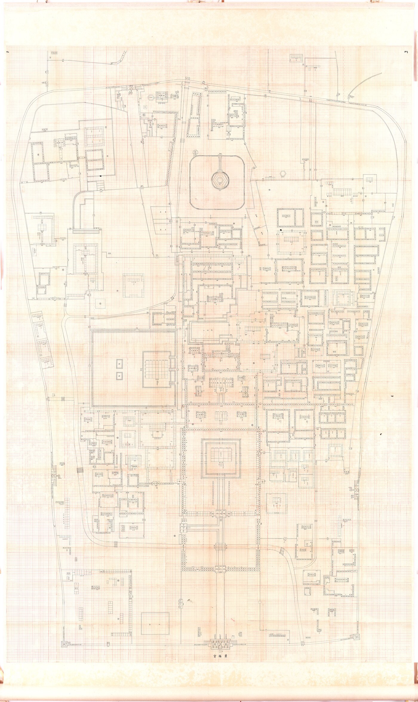 본문 이미지 - '북궐도형'. (국립고궁박물관 제공)