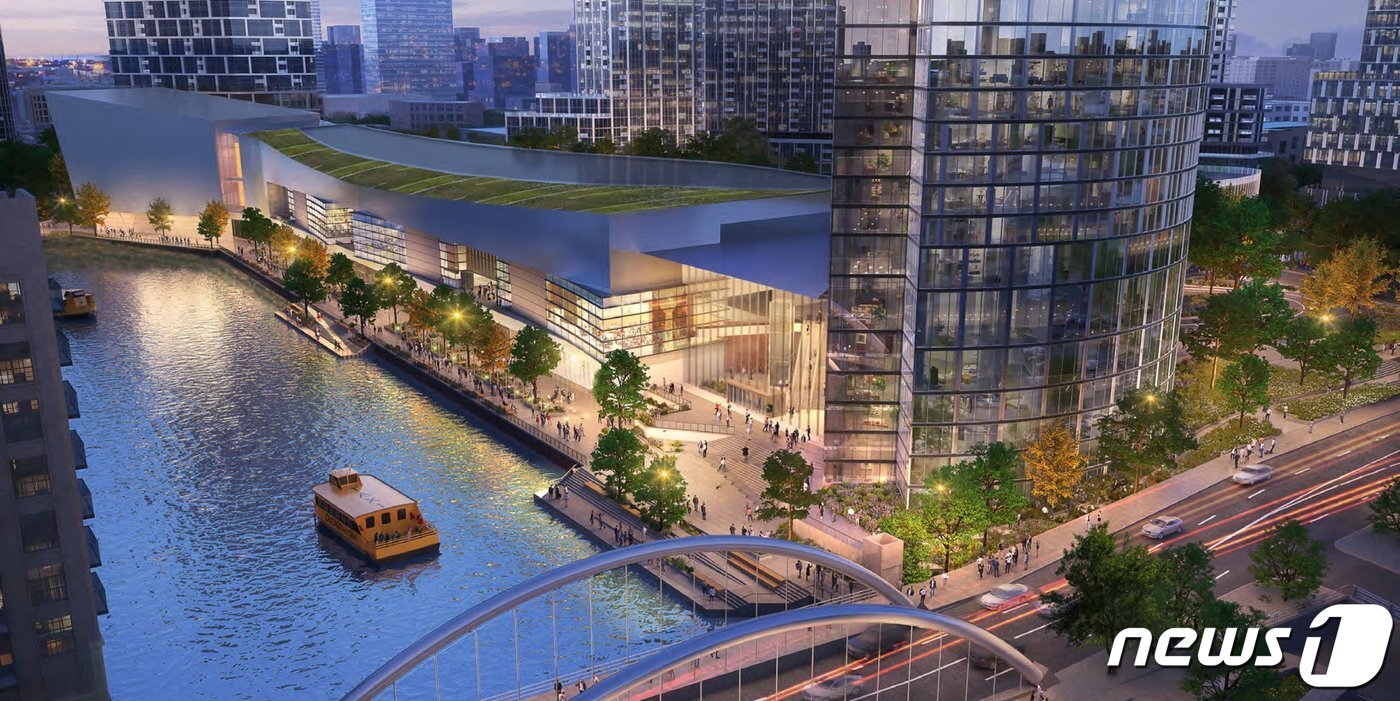 본문 이미지 - 한인이 회장 겸 최고경영자&#40;CEO&#41;로 있는 밸리스 시카고의 카지노 구역 변경안이 14일&#40;현지시각&#41; 시의회를 큰 표차로 통과했다. 일리노이 게임 위원회 승인만 받으면 내년 2분기 임시 카지노에 이어 2026년 상설 카지노를 시카고 강변에 오픈한다는 계획이다.&#40;시카고DPD 제공&#41;