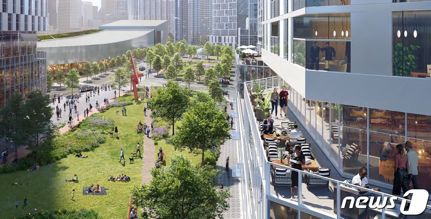 본문 이미지 - 한인이 회장 겸 최고경영자&#40;CEO&#41;로 있는 밸리스 시카고의 카지노 구역 변경안이 14일&#40;현지시각&#41; 시의회를 큰 표차로 통과했다. 일리노이 게임 위원회 승인만 받으면 내년 2분기 임시 카지노에 이어 2026년 상설 카지노를 시카고 강변에 오픈한다는 계획이다.&#40;시카고DPD 제공&#41;