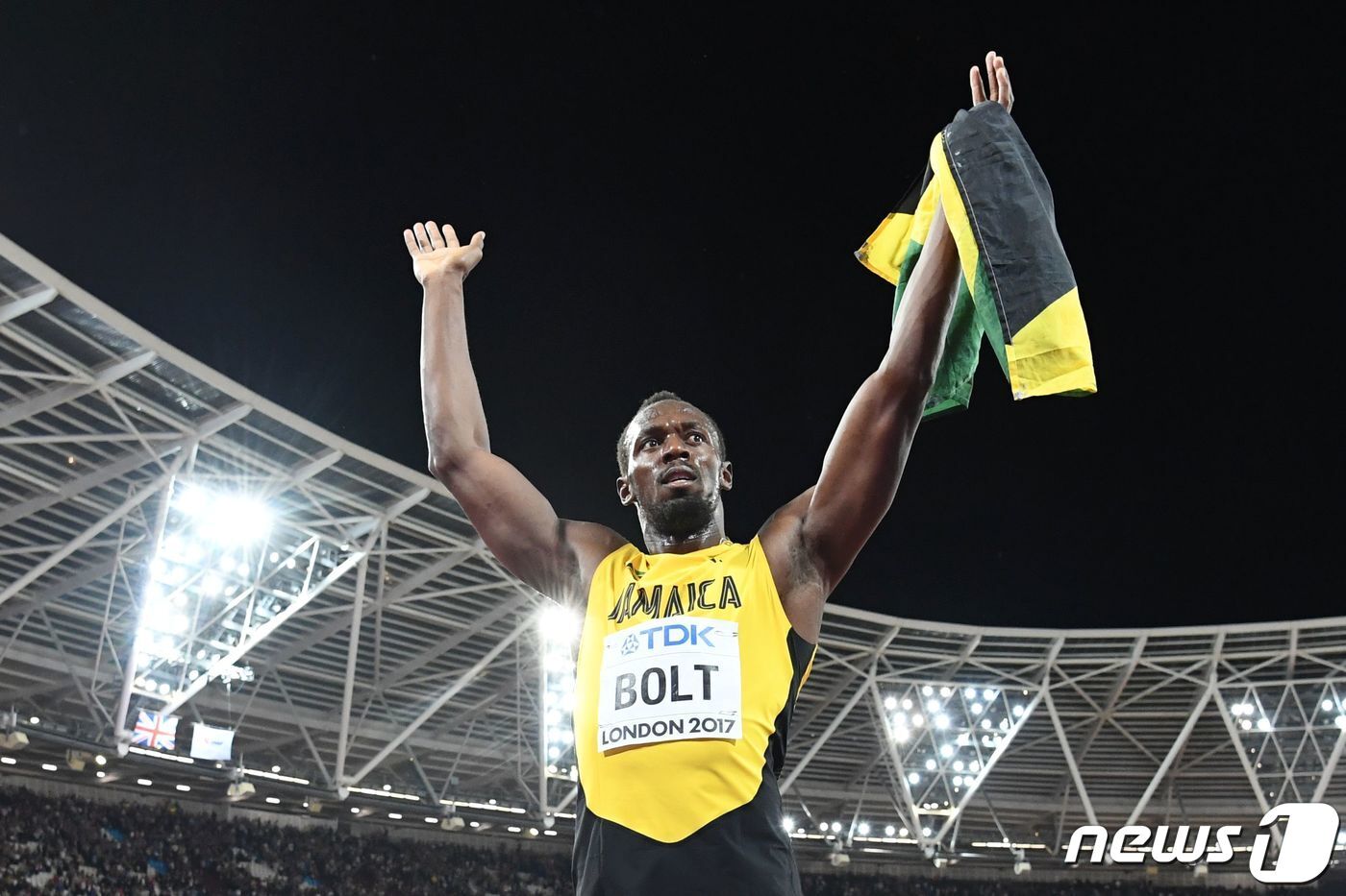 본문 이미지 - 자메이카의 단거리 최강자로 꼽히는 우사인 볼트. ⓒ AFP=뉴스1