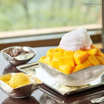본문 이미지 - 신라호텔서울 망고빙수(신라호텔 제공)
