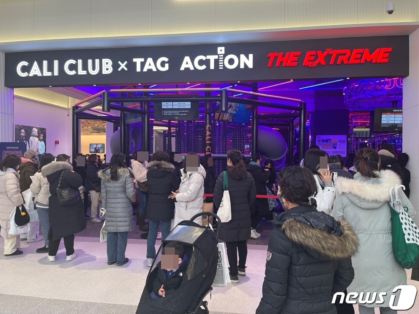 본문 이미지 - 아이파크몰 고척점 C동 1층에는 약 926㎡ 규모 키즈카페 '캘리클럽'이 자리해 있다. ⓒ News1 신민경 기자