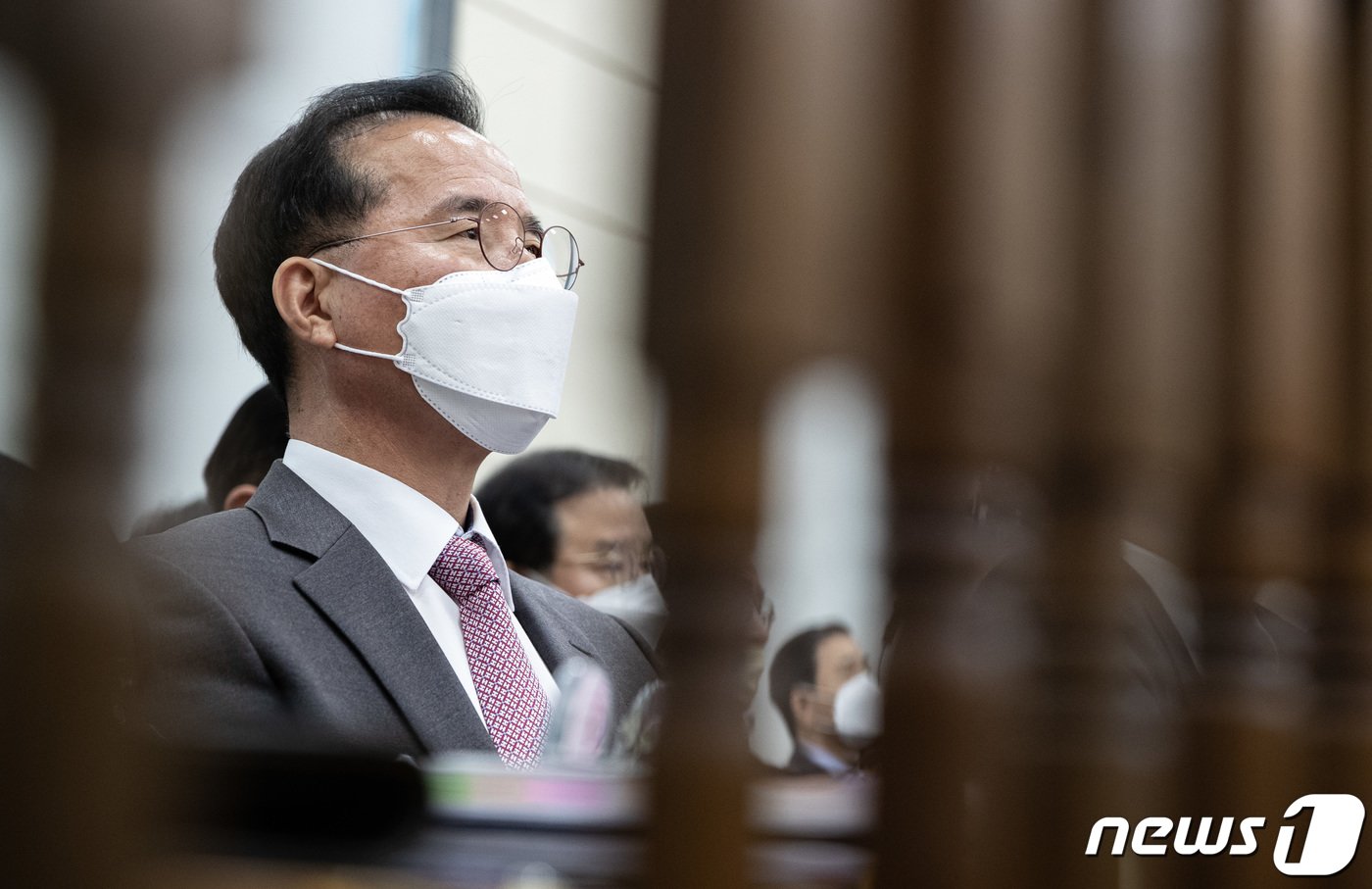 본문 이미지 - 김광호 당시 서울경찰청장이 지난 2022년  12월 27일 오전 서울 여의도 국회에서 열린 용산 이태원 참사 진상규명과 재발방지를 위한 국정조사특별위원회 전체회의에 참석해 있다. 2022.12.27/뉴스1 ⓒ News1 이재명 기자