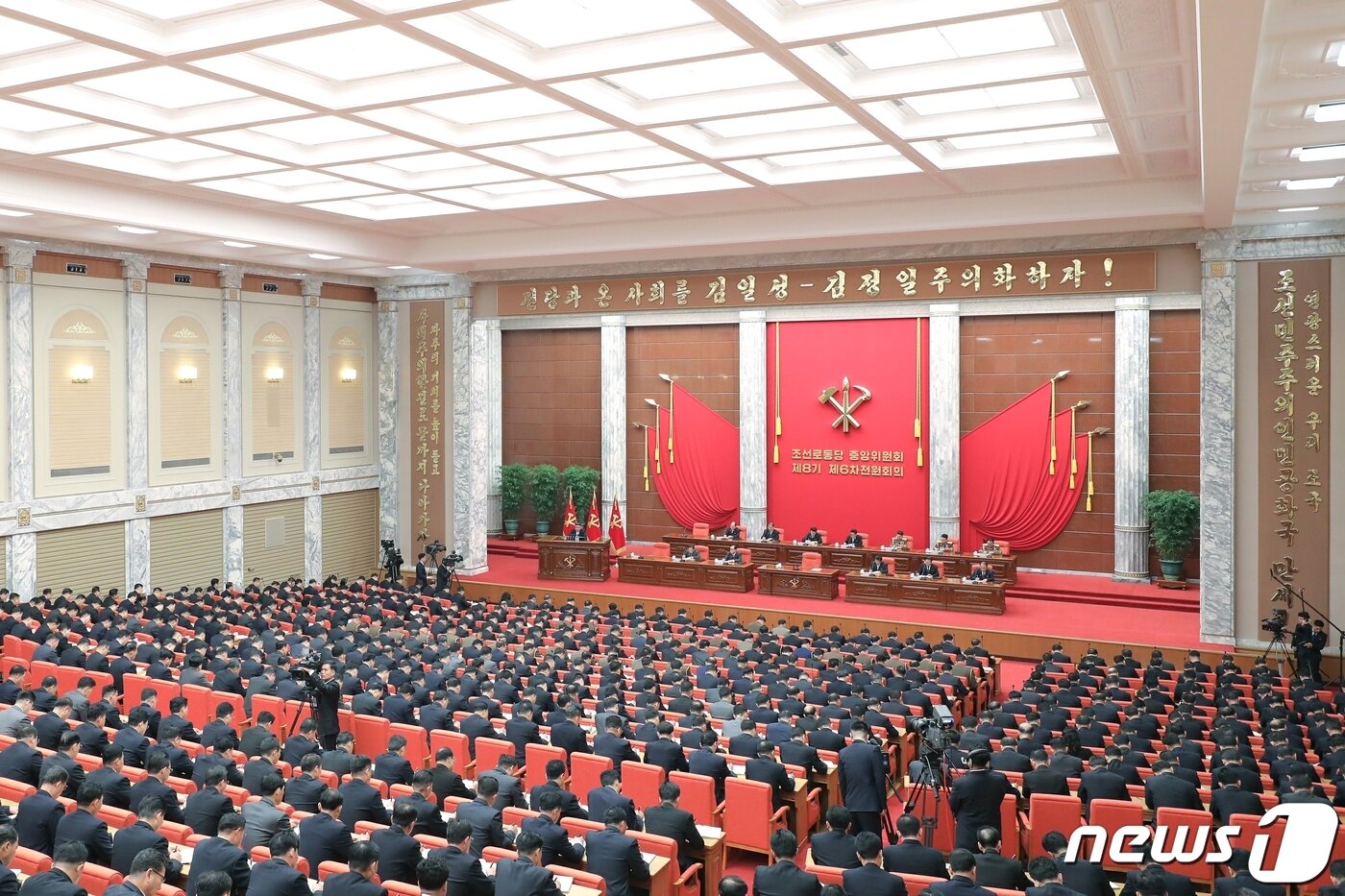 본문 이미지 - (평양 노동신문=뉴스1) = 자료사진.[국내에서만 사용가능. 재배포 금지. DB 금지. For Use Only in the Republic of Korea. Redistribution Prohibited] rodongphoto@news1.kr