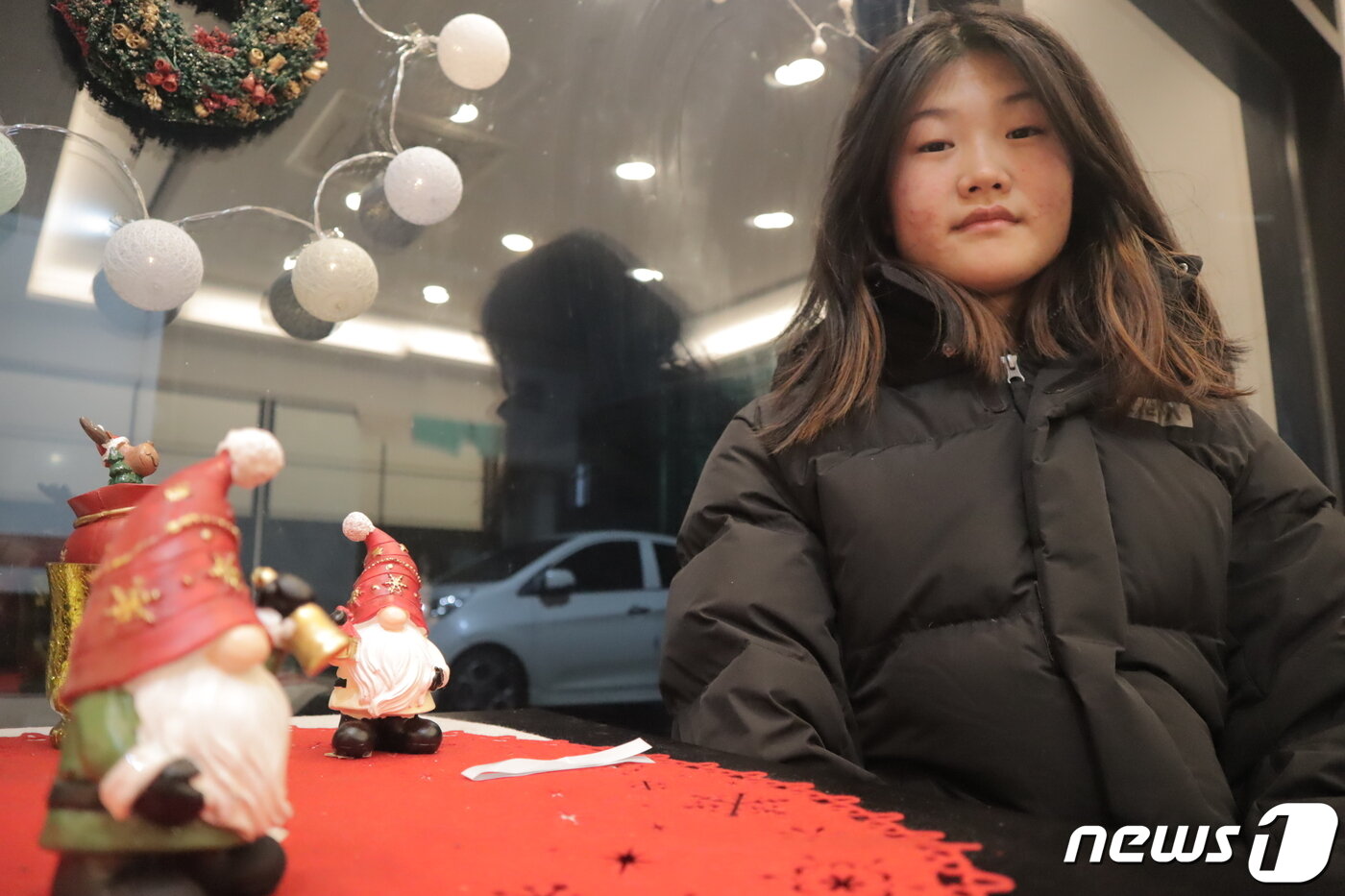 본문 이미지 - 우크라이나 고려인 피란민 박 알리나씨. 2022.12.29. ⓒ 뉴스1 박건영기자
