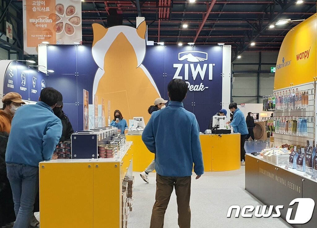 본문 이미지 - 고양이 전문 박람회 '궁디팡팡 캣페스타'가 2일 서울 강남구 세텍에서 열렸다. ⓒ 뉴스1 최서윤 기자
