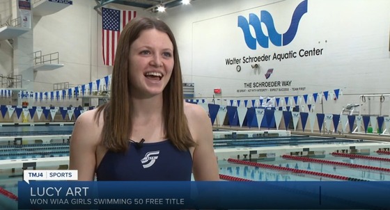 1st place even after being robbed by a shark… A heartwarming drama about a 17-year-old swimmer