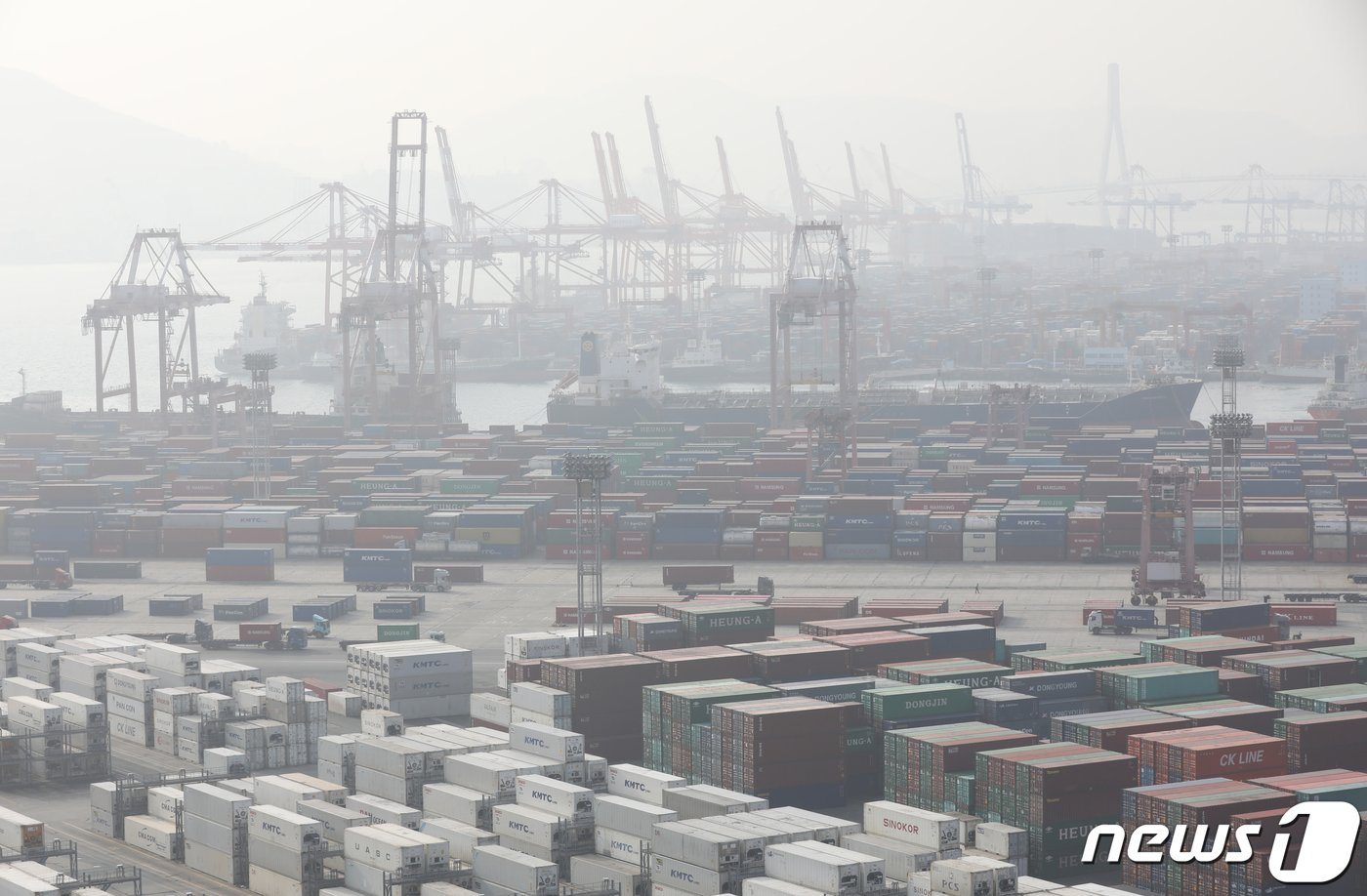 본문 이미지 - 부산 신선대부두전경 