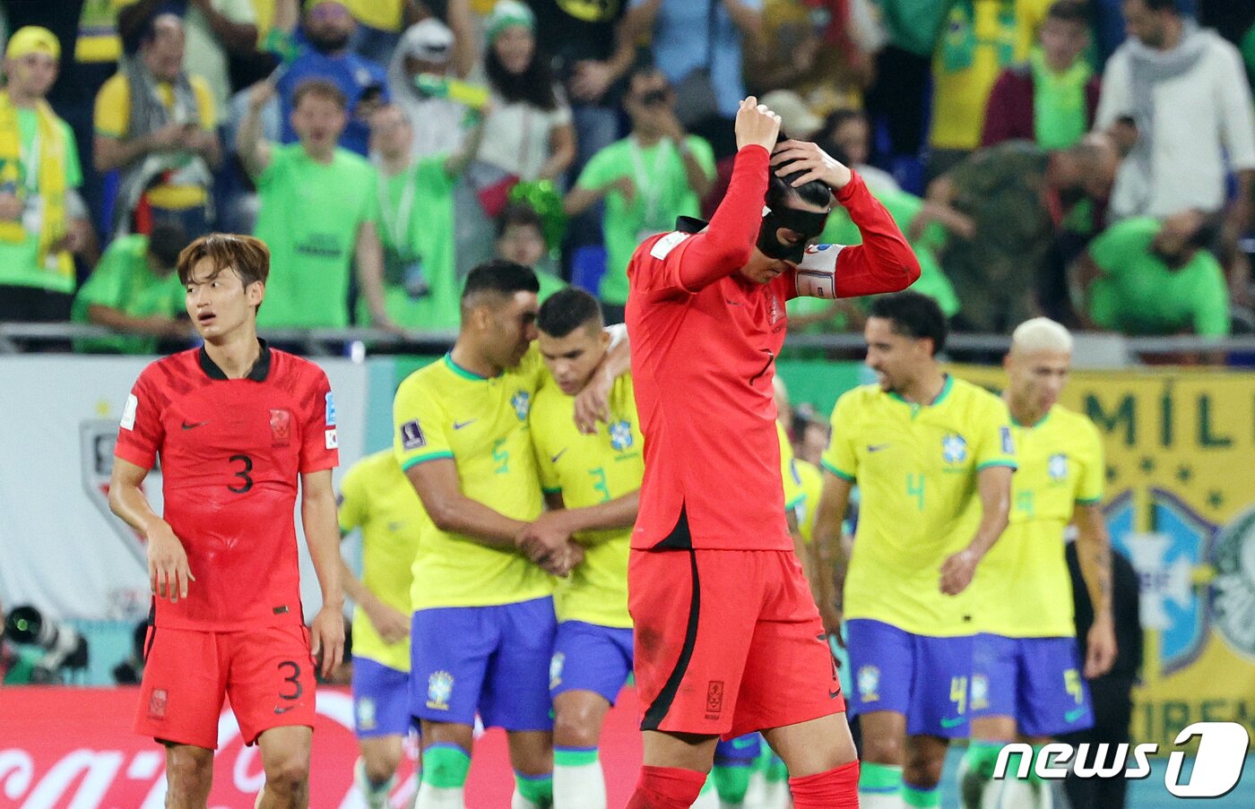 본문 이미지 - 조별리그 다음 단계도 생각해야한다. 2022 카타르 월드컵 때처럼, 토너먼트를 생각하지 않고 다 쏟아내면 한계가 있다. ⓒ News1 이동해 기자.