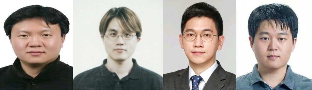 본문 이미지 - 왼쪽부터 문성훈 부사장, 이정원 부사장, 배범희 상무, 이병일 상무(삼성전자 제공)