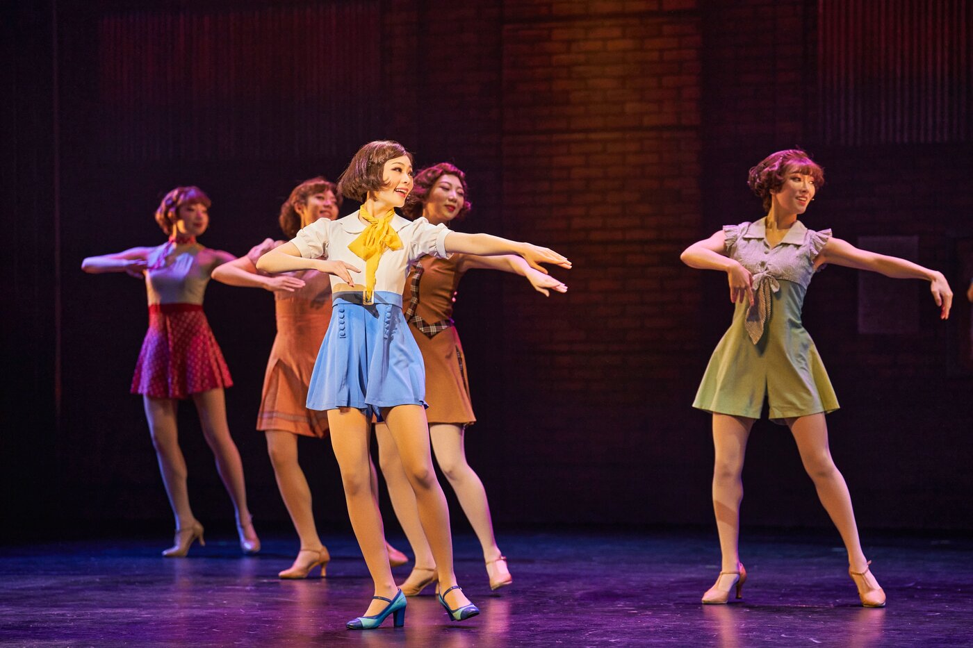 본문 이미지 - 뮤지컬 '브로드웨이 42번가'의 배우 유낙원. (CJ ENM, 샘컴퍼니 제공)  