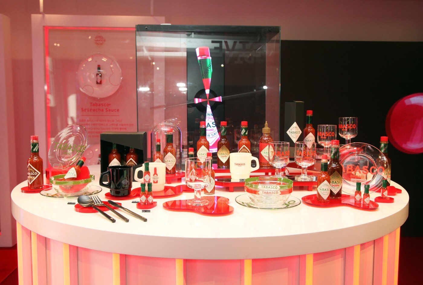 본문 이미지 - 오뚜기 타바스코 팝업스토어.(오뚜기 제공)