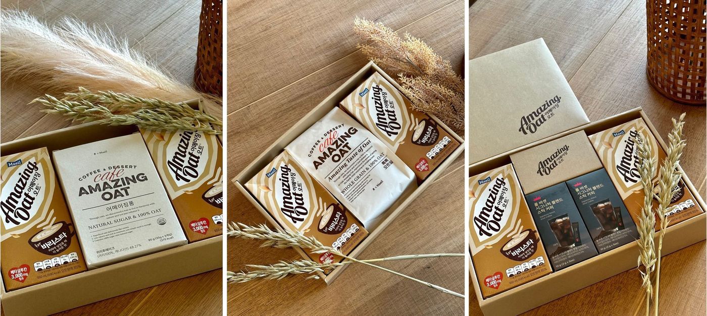 본문 이미지 - 어메이징 오트 카페 세트 3종.(매일유업 제공)