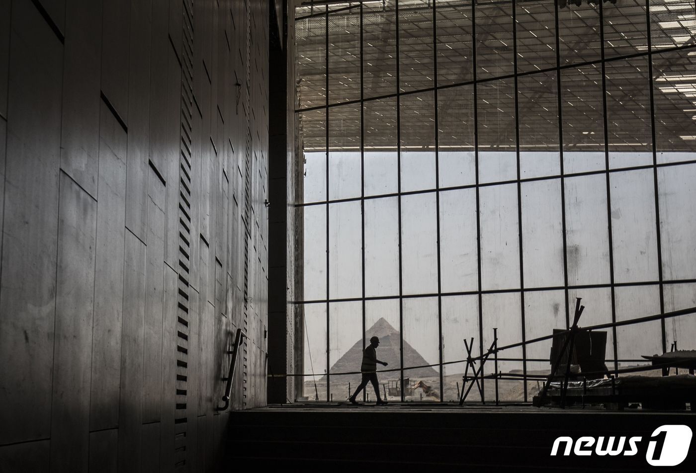 본문 이미지 - 준공 중인 그랜드 이집트 박물관ⓒ AFP=뉴스1