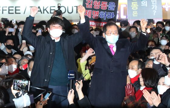 홍준표 "이준석에 투표, 사표 아닌 미래에 대한 투자"