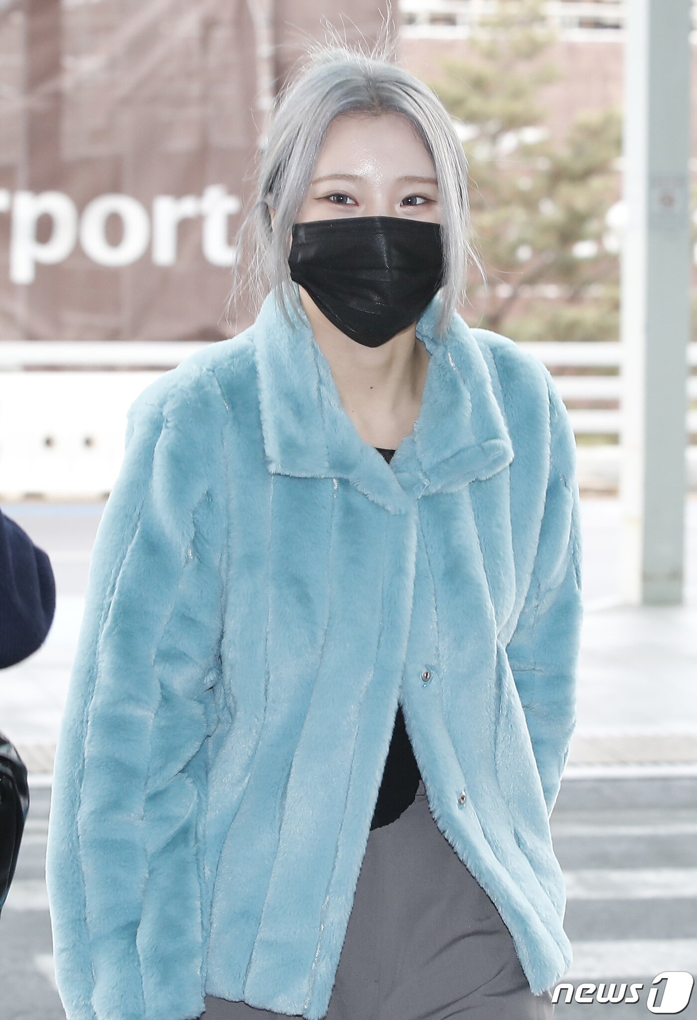 본문 이미지 - 모모랜드 주이가 14일 오전 멕시코로 출국하고 있다. ⓒ News1 권현진 기자