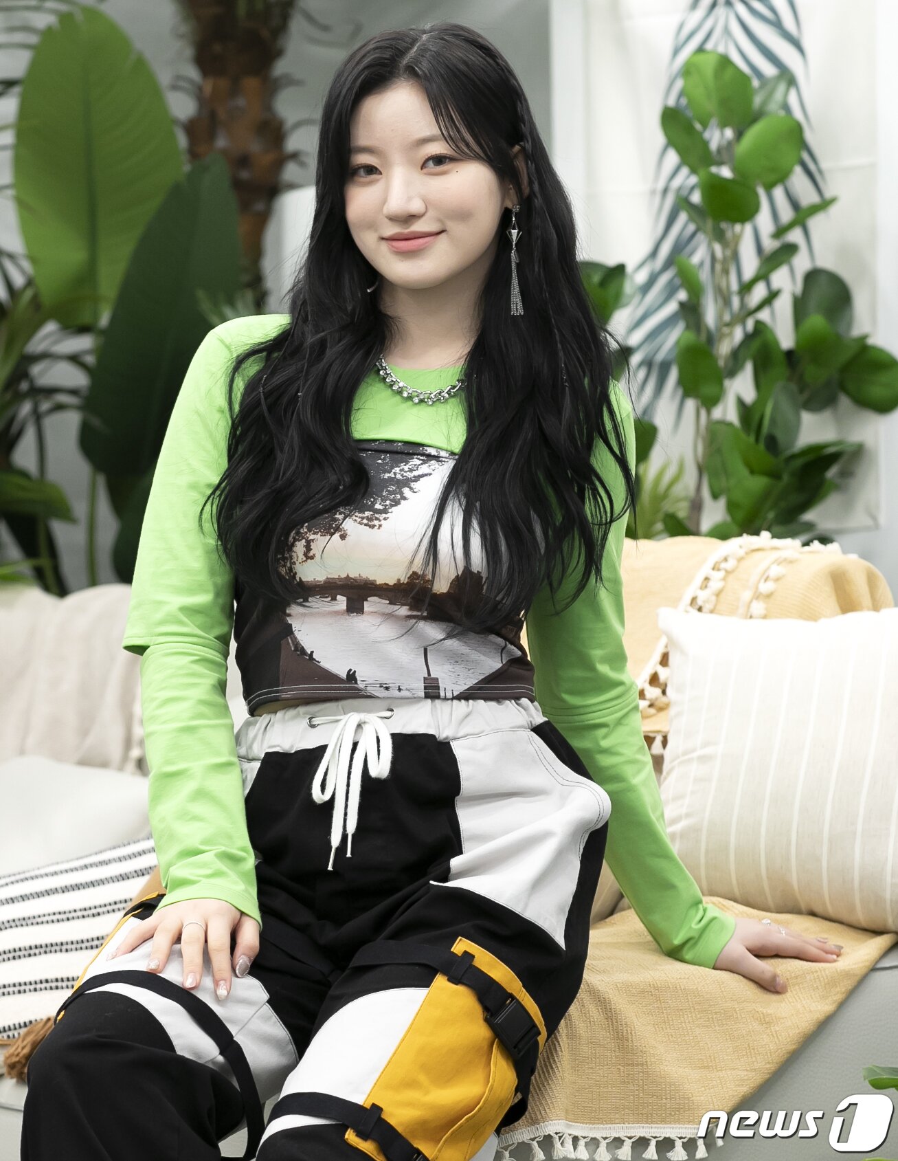 본문 이미지 - 걸그룹 빌리(Billlie)의 시윤 ⓒ News1 김진환 기자