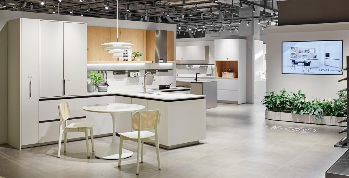 본문 이미지 - 리바트 집테리어 고양 킨텍스점 전시장 전경ⓒ 뉴스1