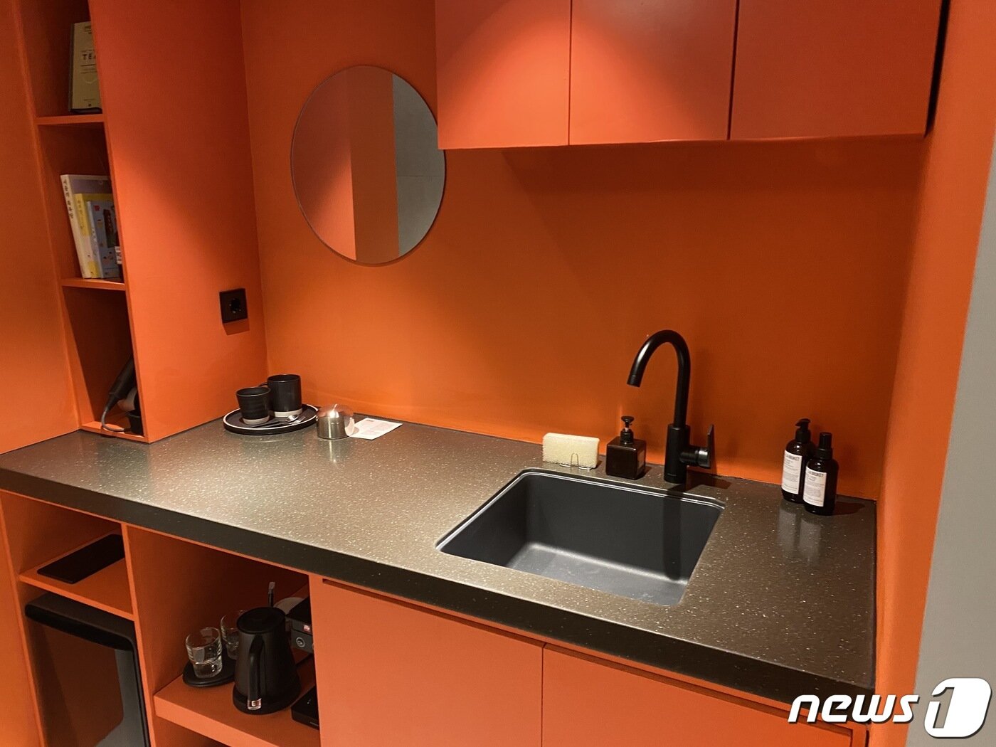 본문 이미지 - 후암별채 이누스 미니 주방 ⓒ 뉴스1 신윤하 기자