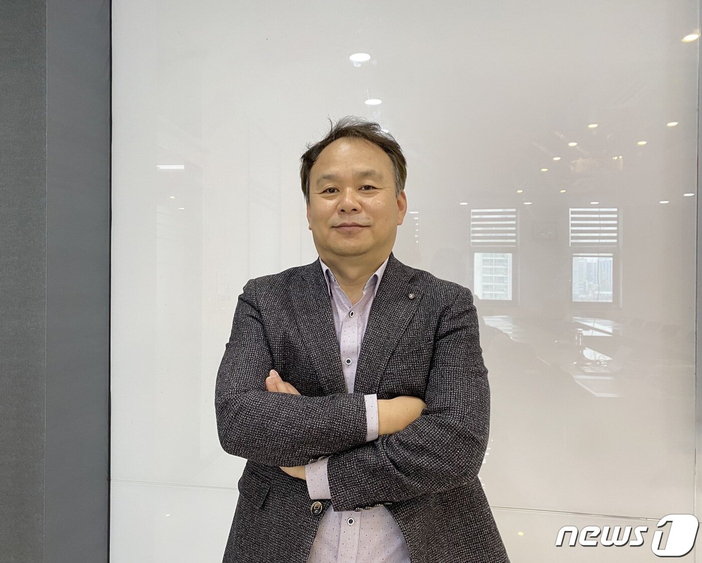 본문 이미지 - 박재구 래피젠 대표가 경기도 수원시 공장 회의실에서 인터뷰를 하고 있다. ⓒ 뉴스1 신윤하 기자