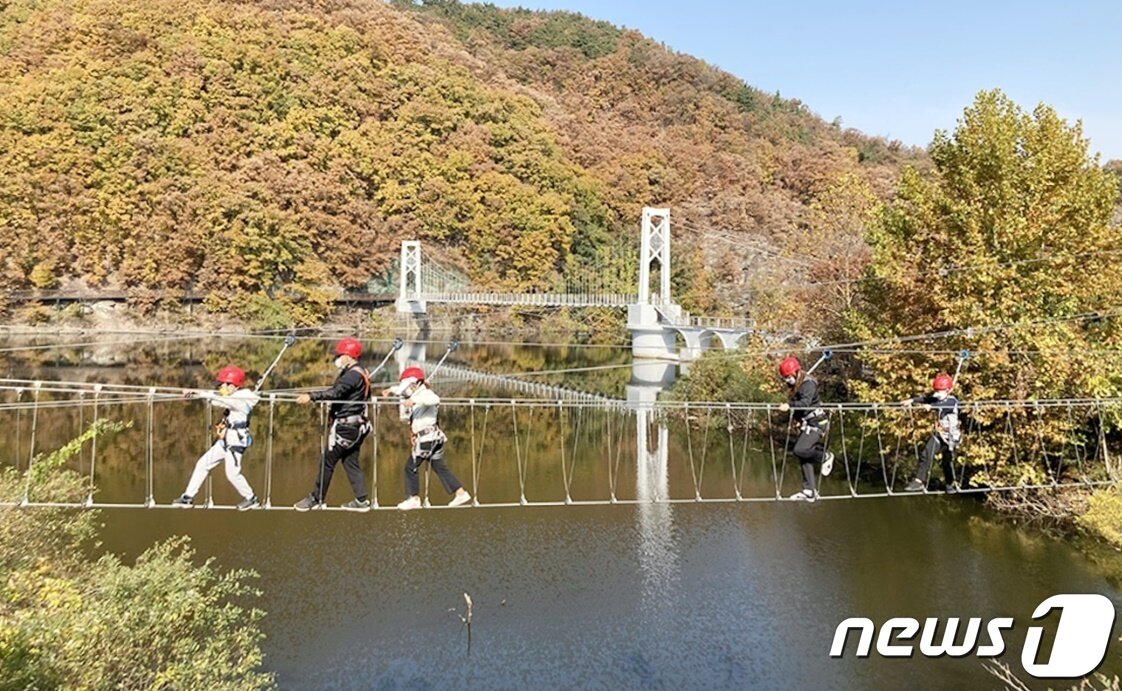 본문 이미지 - 진천청소년수련원 깨소금 캠프.(진천군 제공)ⓒ 뉴스1